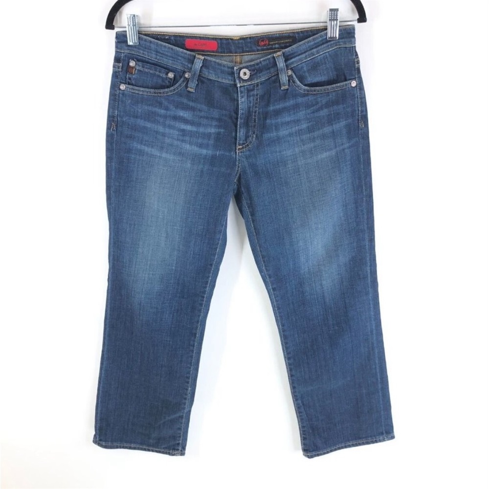 AG Adriano Goldschmied Womens Jeans the Capri Medium Wash Stretch 29